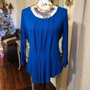 Elle royal cobalt blue plated silhouette size L